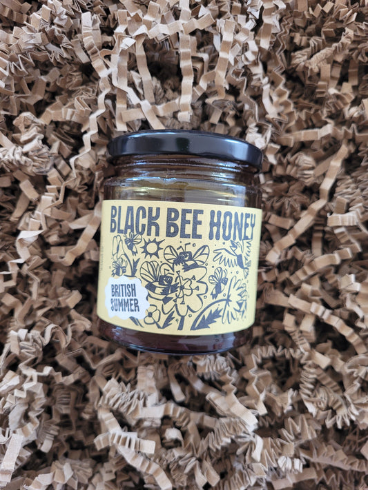 Black Bee Honey - British Summer 227g - Black Bee Honey - Boxlocal
