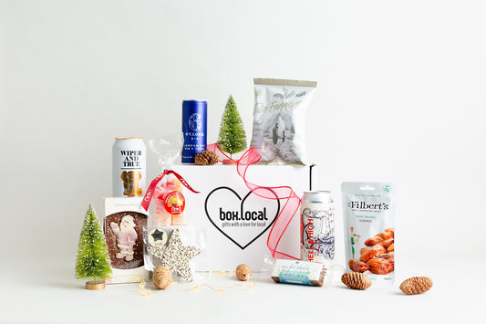 CHRISTMAS BOOZE & SNACKS hamper - Boxlocal - Boxlocal