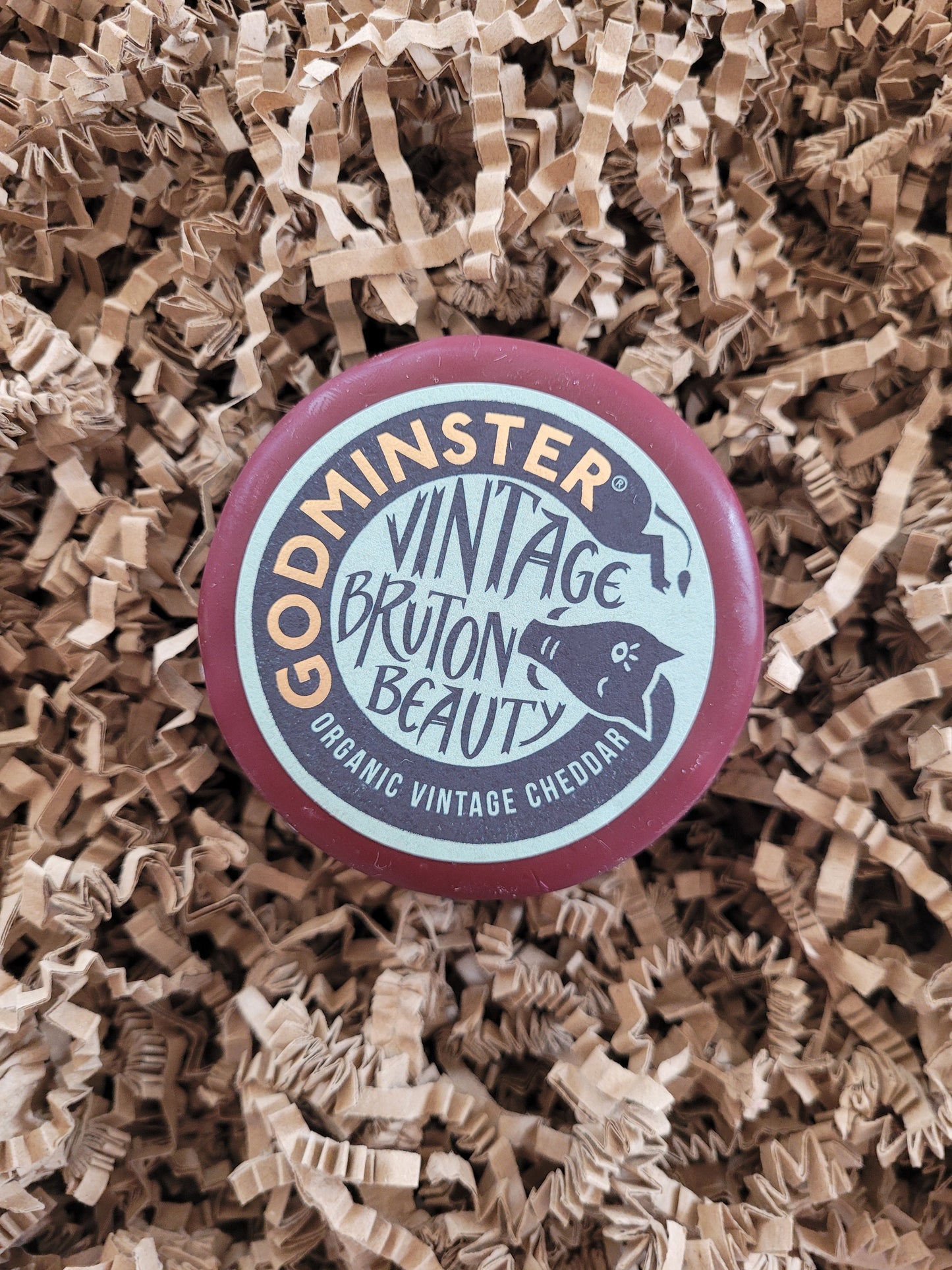 Godminster Vintage Organic Cheddar Truckle 200g - Godminster Cheese - Boxlocal