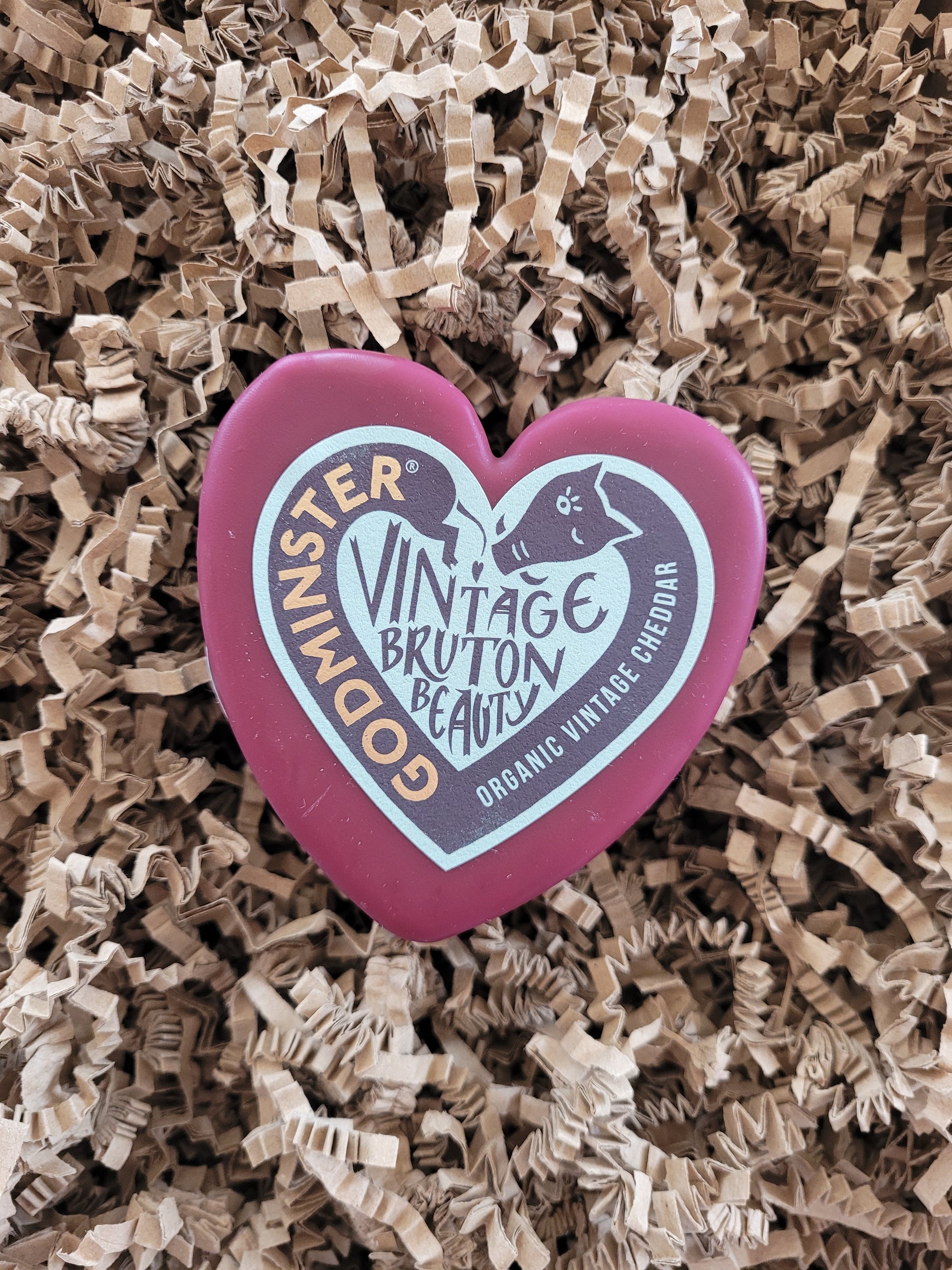 Godminster Vintage Organic Cheddar Truckle Heart 200g - Godminster Cheese - Boxlocal