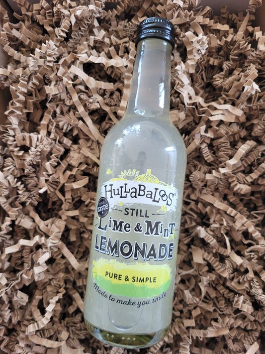 Hullabaloos Still Lime and Mint Lemonade 330ml - Hullabaloos - Boxlocal
