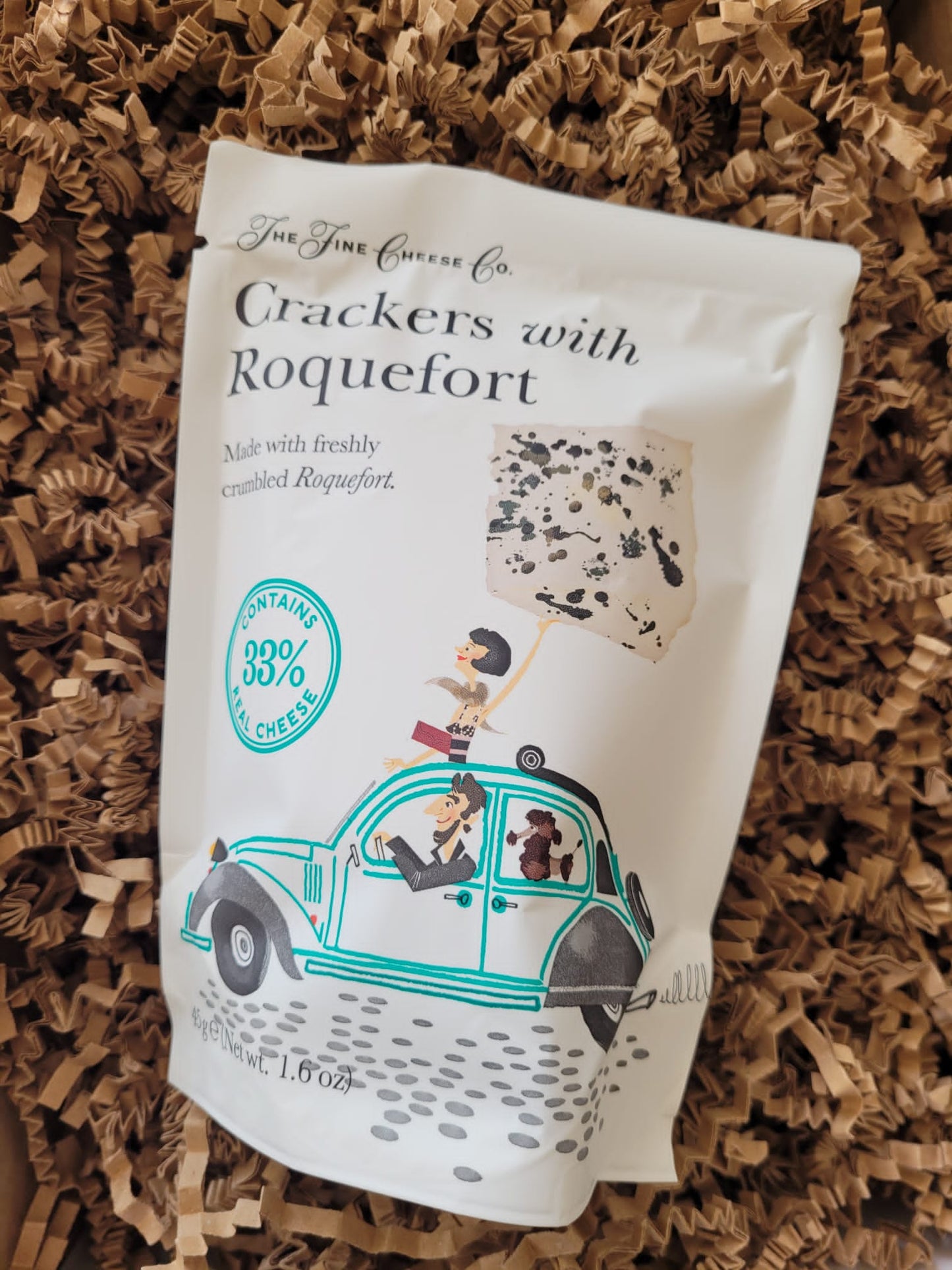 The Fine Cheese Co. Crackers with Roquefort - The Fine Cheese Co. - Boxlocal