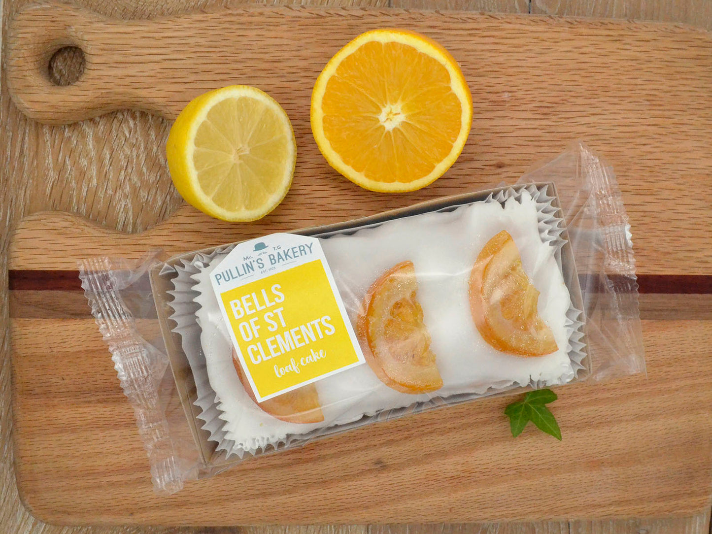 Pullin's Bakery Bells of St Clements Loaf Cake 360g - Pullin's Bakery - Boxlocal