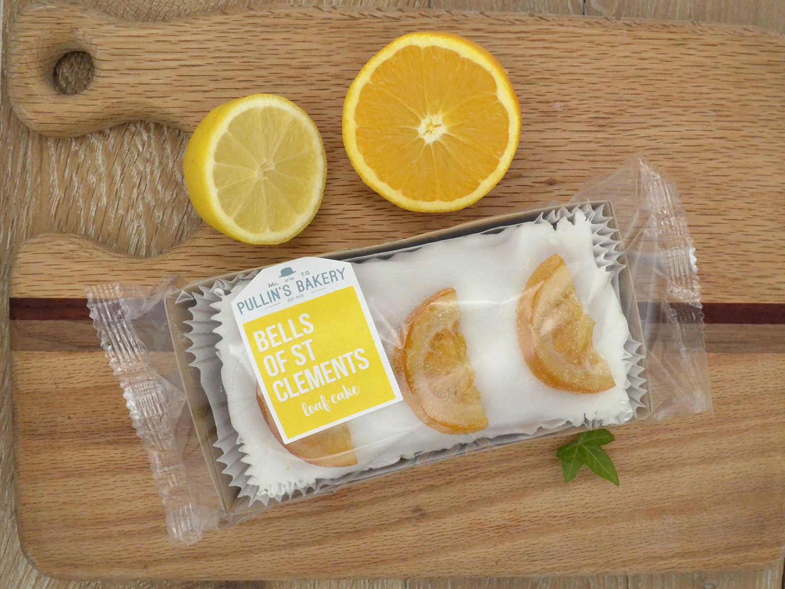 Pullin's Bakery Bells of St Clements Loaf Cake 360g - Pullin's Bakery - Boxlocal