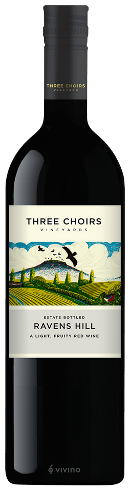 Three Choirs Vineyards Ravens Hill Red Wine 2023 75cl