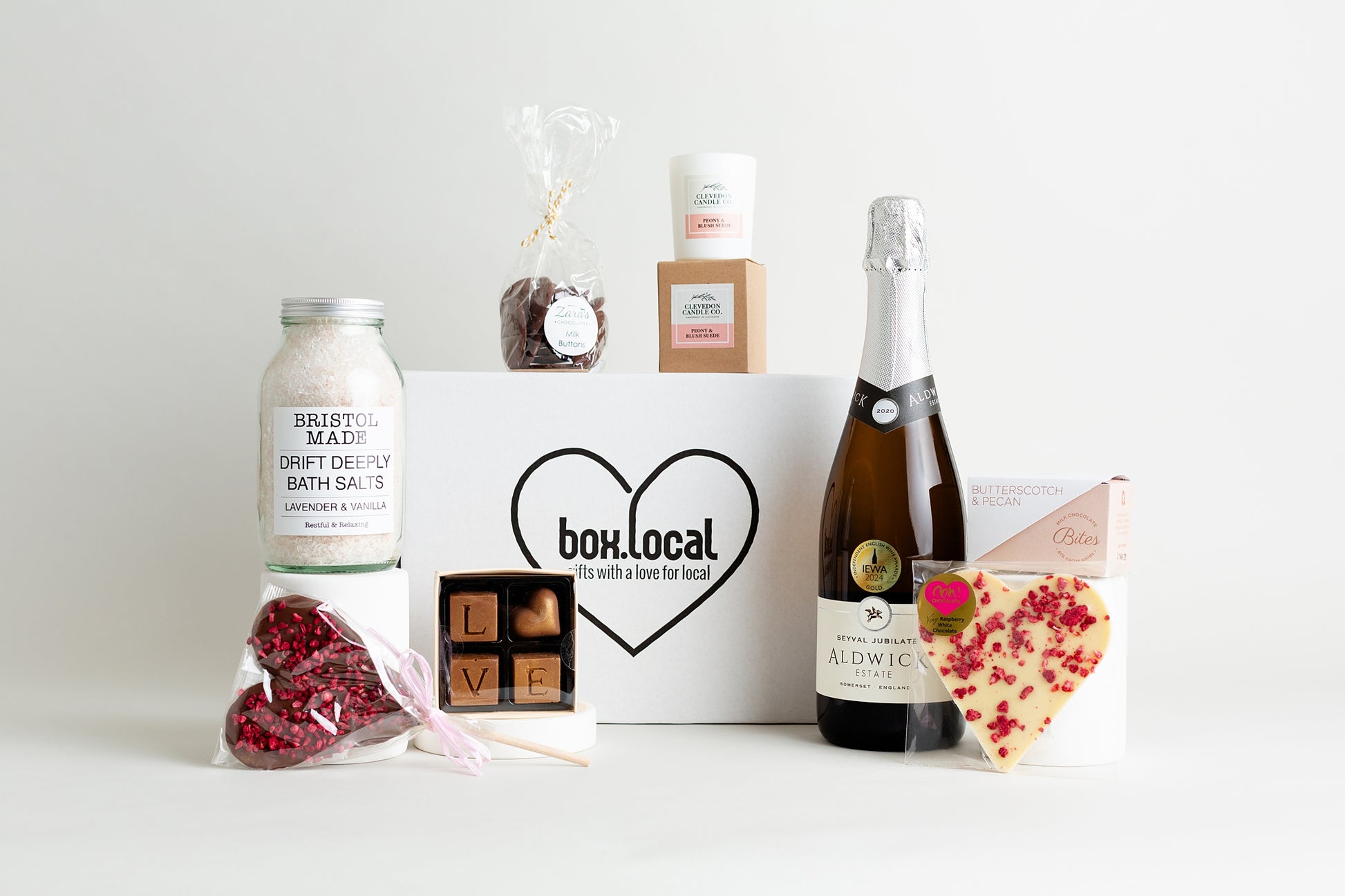 LOVE & BUBBLES hamper - Boxlocal - Boxlocal