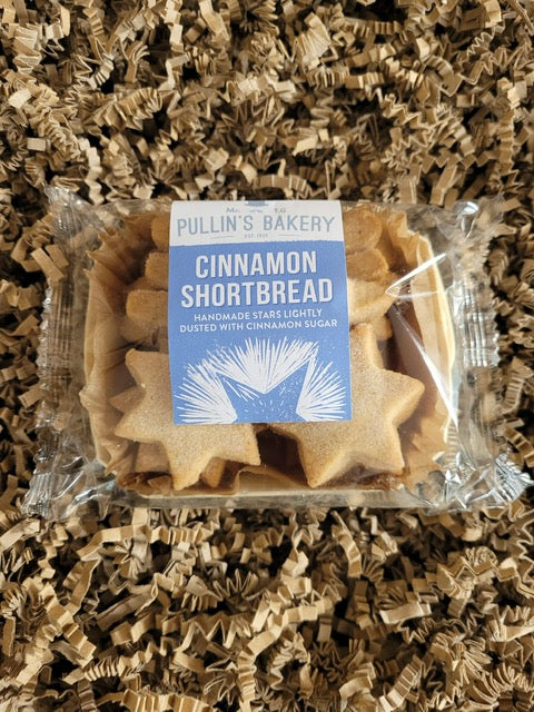 Pullin's Bakery Cinnamon Shortbread Stars 125g