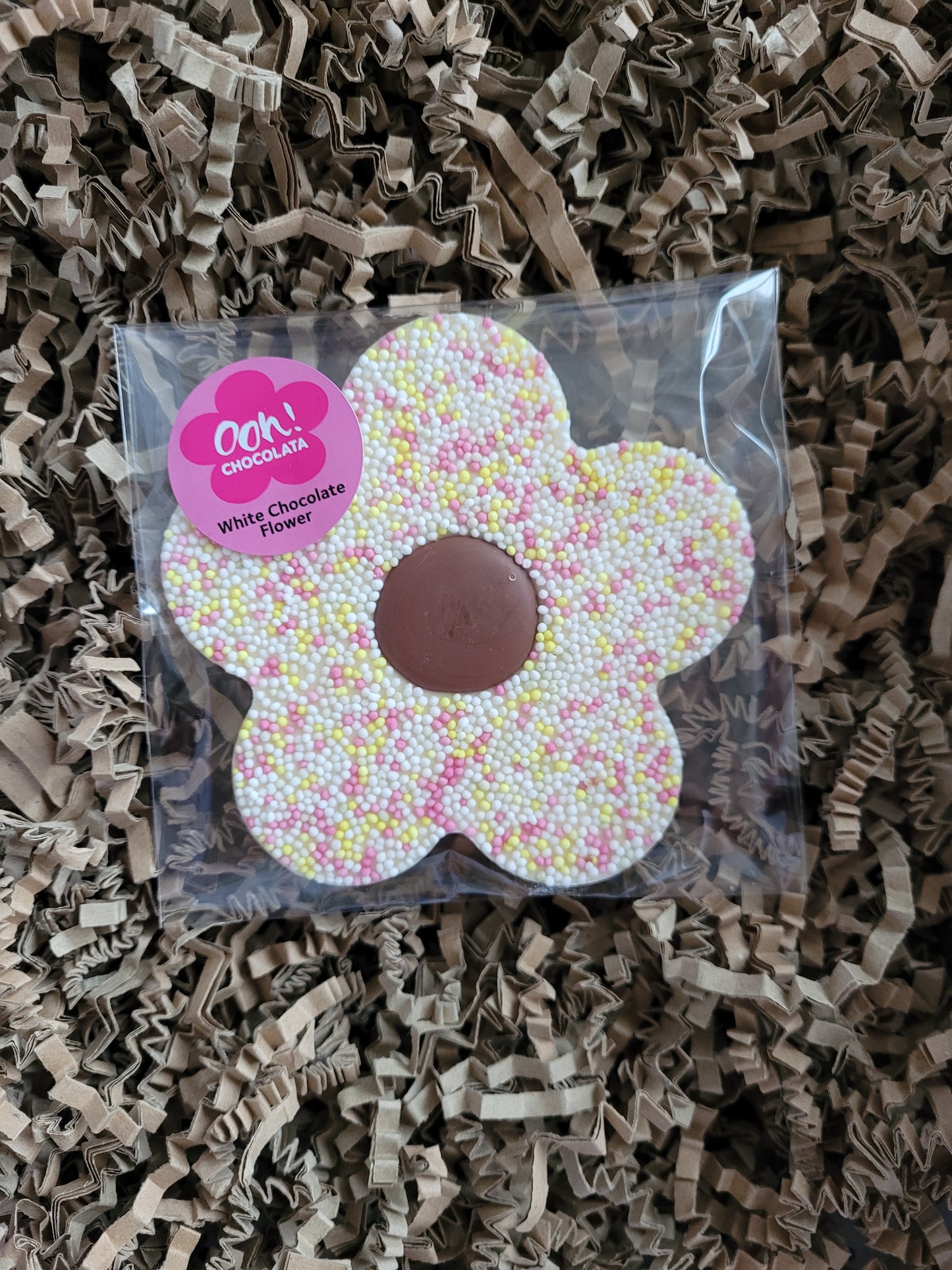 Ooh! Chocolata White and milk Chocolate Flower - Ooh Chocolata - Boxlocal