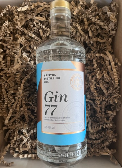 Bristol Distilling Co Gin 77 London Dry Gin 70cl - Bristol Distilling Company - Boxlocal