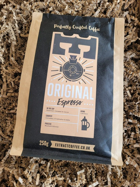 Extract Coffee Original Espresso Ground Coffee 250g - Extract Coffee - Boxlocal
