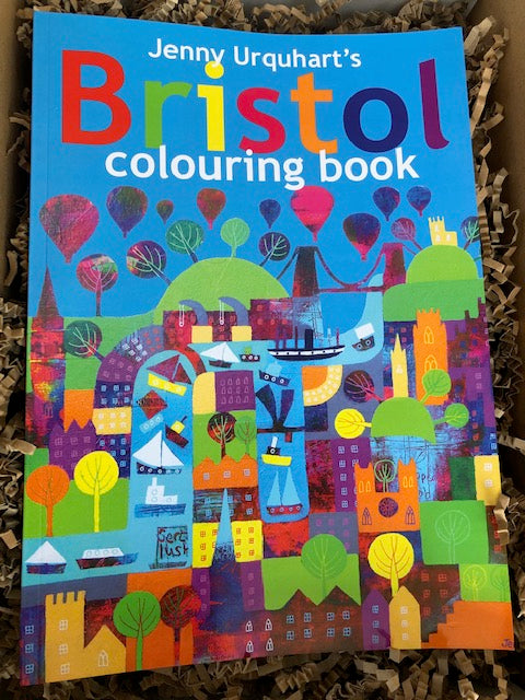 Jenny Urquhart Bristol Colouring Book - Jenny Urquhart - Boxlocal