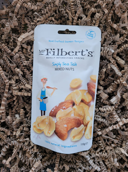 Mr Filbert's Simply Sea Salt Mixed Nuts 100g - Mr Filberts - Boxlocal