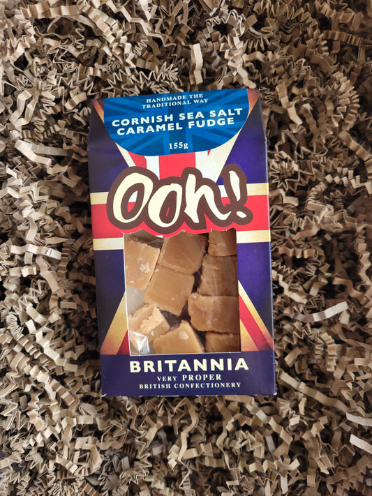 Ooh! Chocolata Sea Salt Caramel Fudge 155g - Ooh Chocolata - Boxlocal