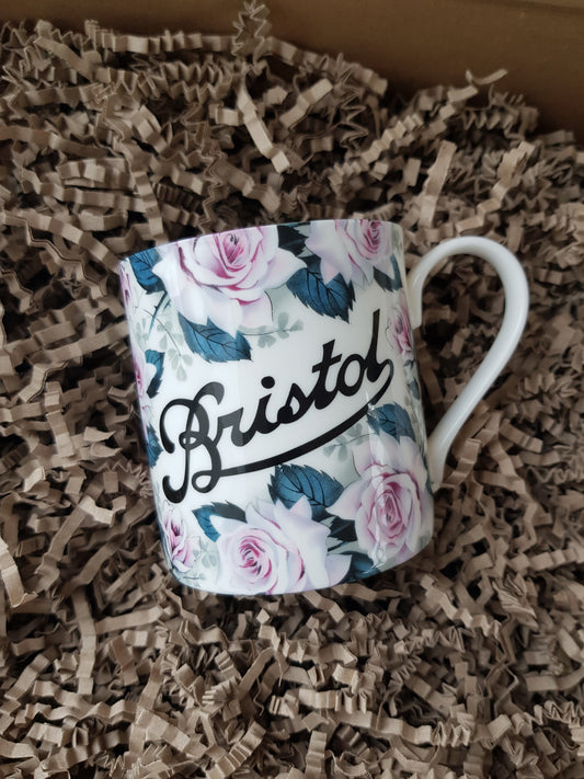 Stokes Croft China Rose of Tralee Bristol Mug - Stokes Croft China - Boxlocal