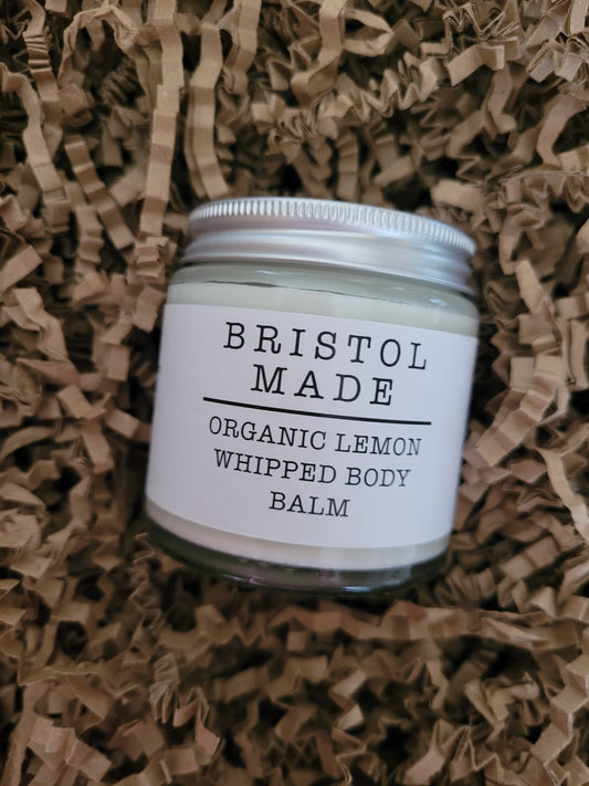 Bristol Made Organic Lemon Whipped Body Balm 120ml