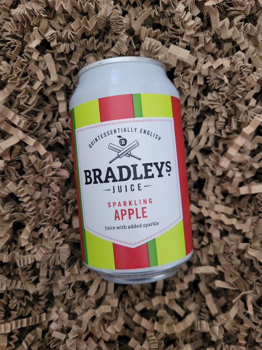 Bradleys Drinks Sparkling Apple 330ml Can