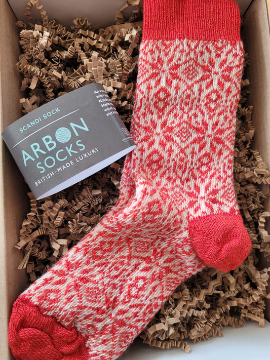 Arbon Socks Somerset Scandi Socks (size 4-7) - Arbon Socks - Boxlocal