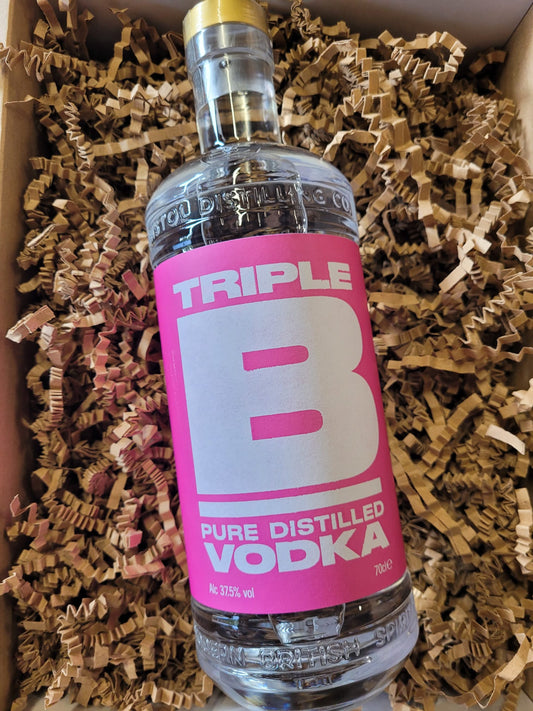 Bristol Distilling Co. Triple B Pure Distilled Vodka 70cl - Bristol Distilling Company - Boxlocal