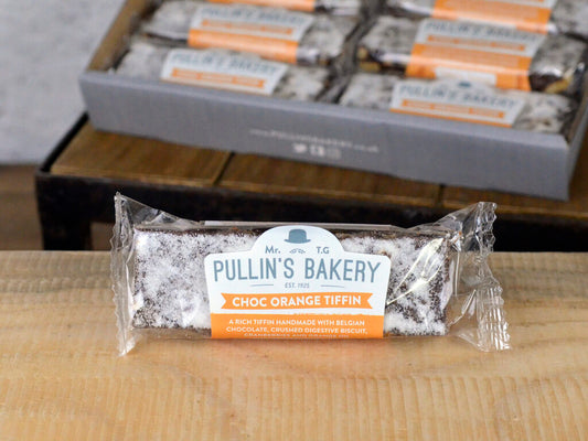 Pullin's Bakery Chocolate Orange Tiffin Bar 75g