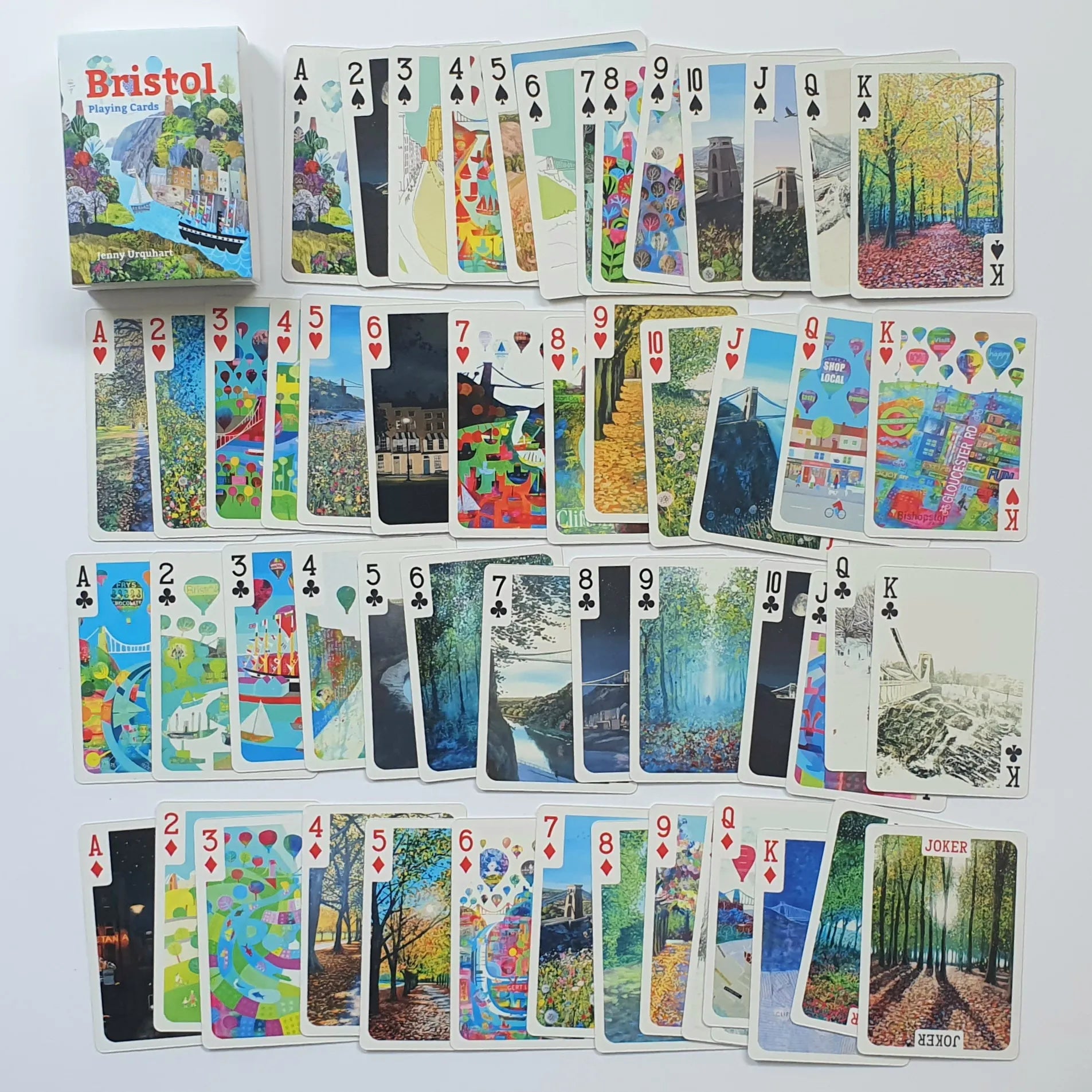 Jenny Urquhart Bristol Playing Cards