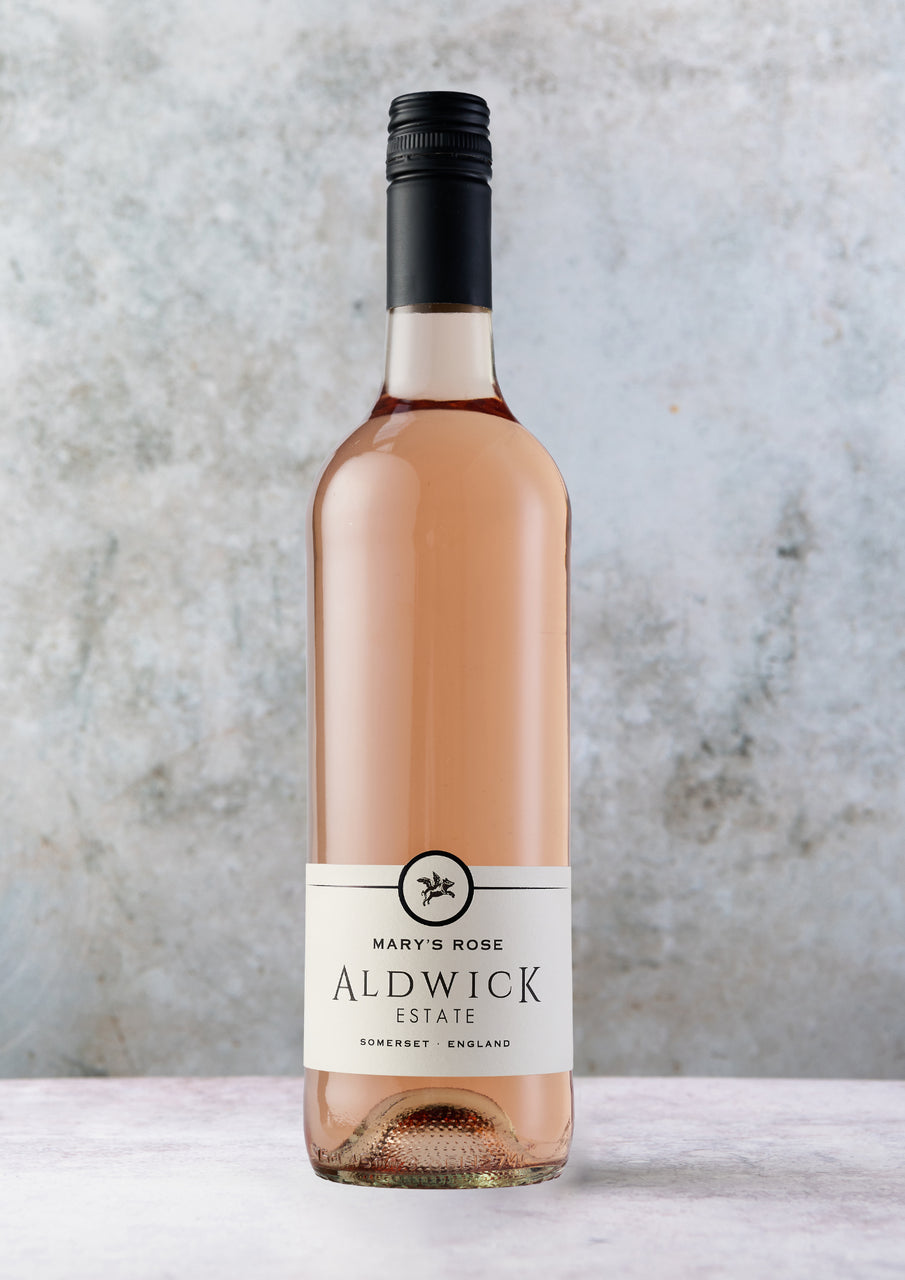 Aldwick Estate Vineyard 2023 Mary's Rose Wine 75cl 11% ABV - Aldwick Estate Wines - Boxlocal