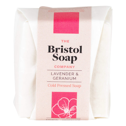 The Bristol Soap Company Lavender and Geranium Soap 70g