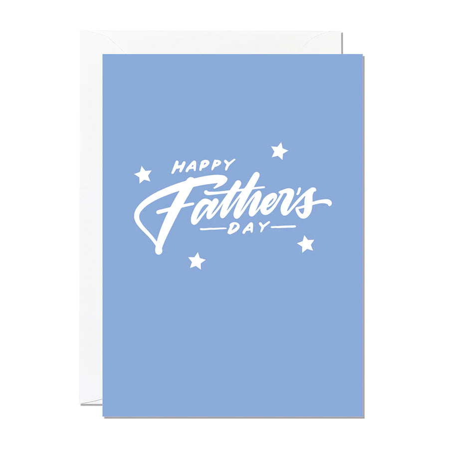 Locally made Premium Father's Day Card.