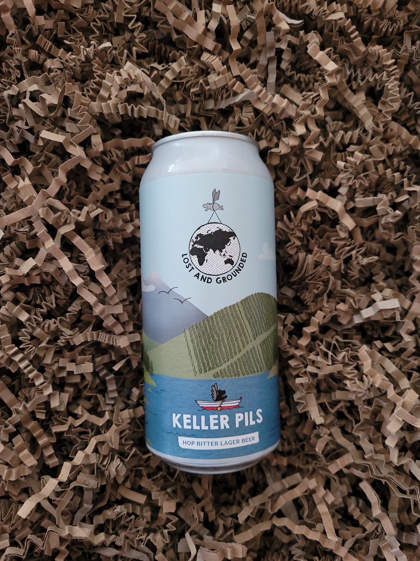 Lost and Grounded Keller Pils 440ml ABV 4.8%