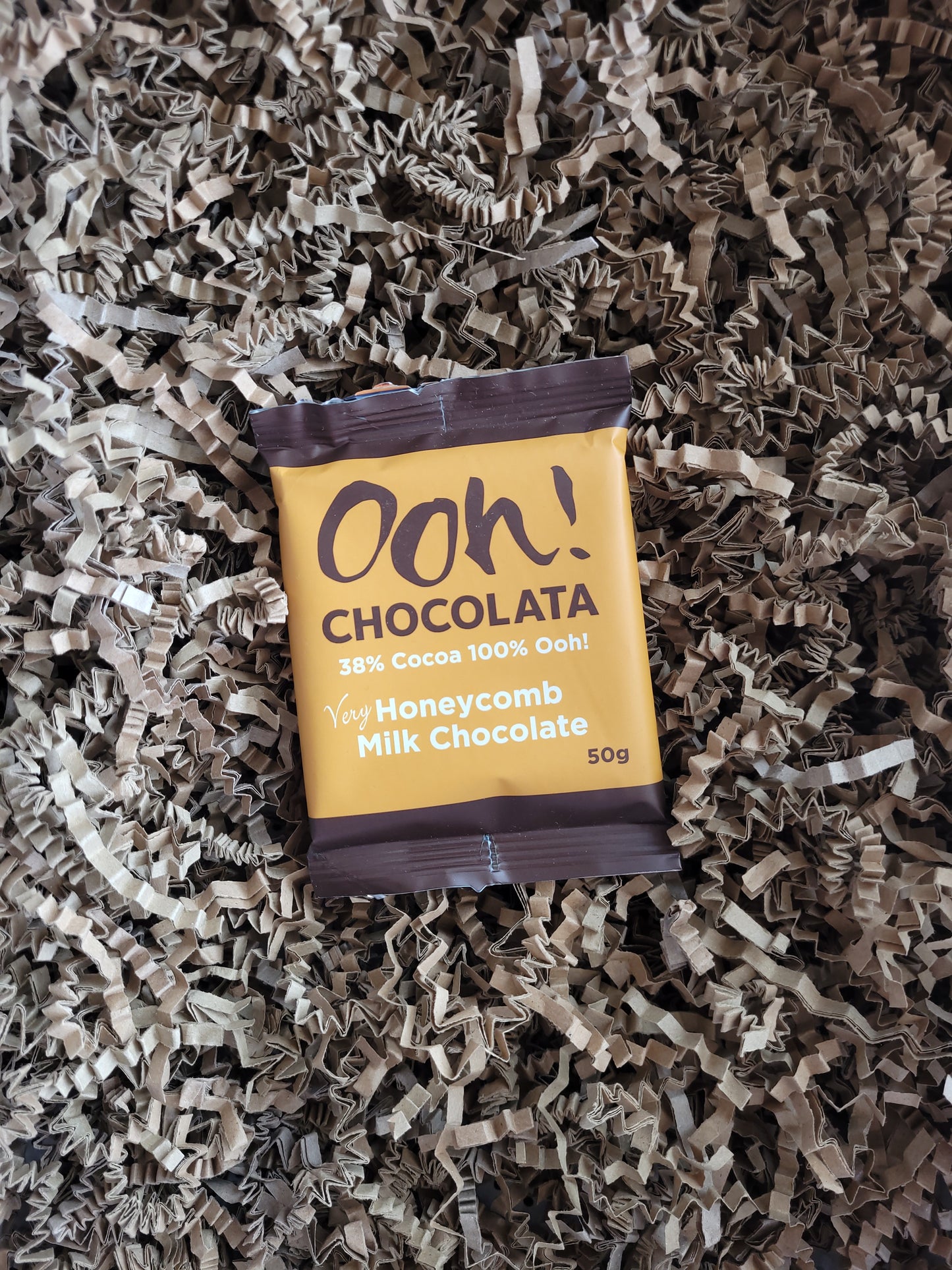 Ooh! Chocolata Honeycomb Chocolate Bar 50g - Ooh Chocolata - Boxlocal