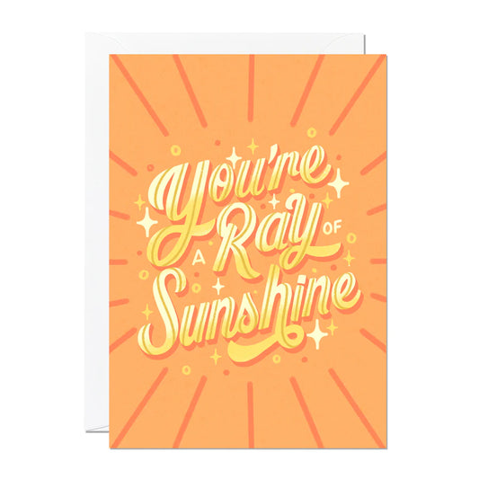 Ricicle Cards Ray of Sunshine Card